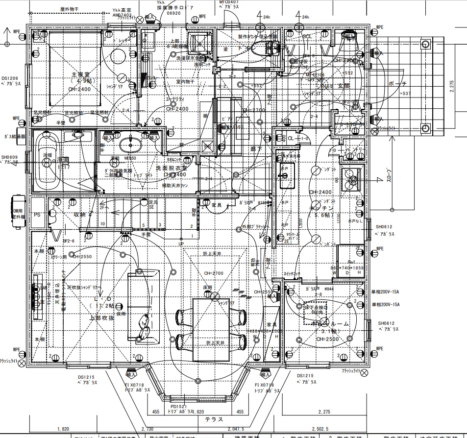 1Fの間取り図